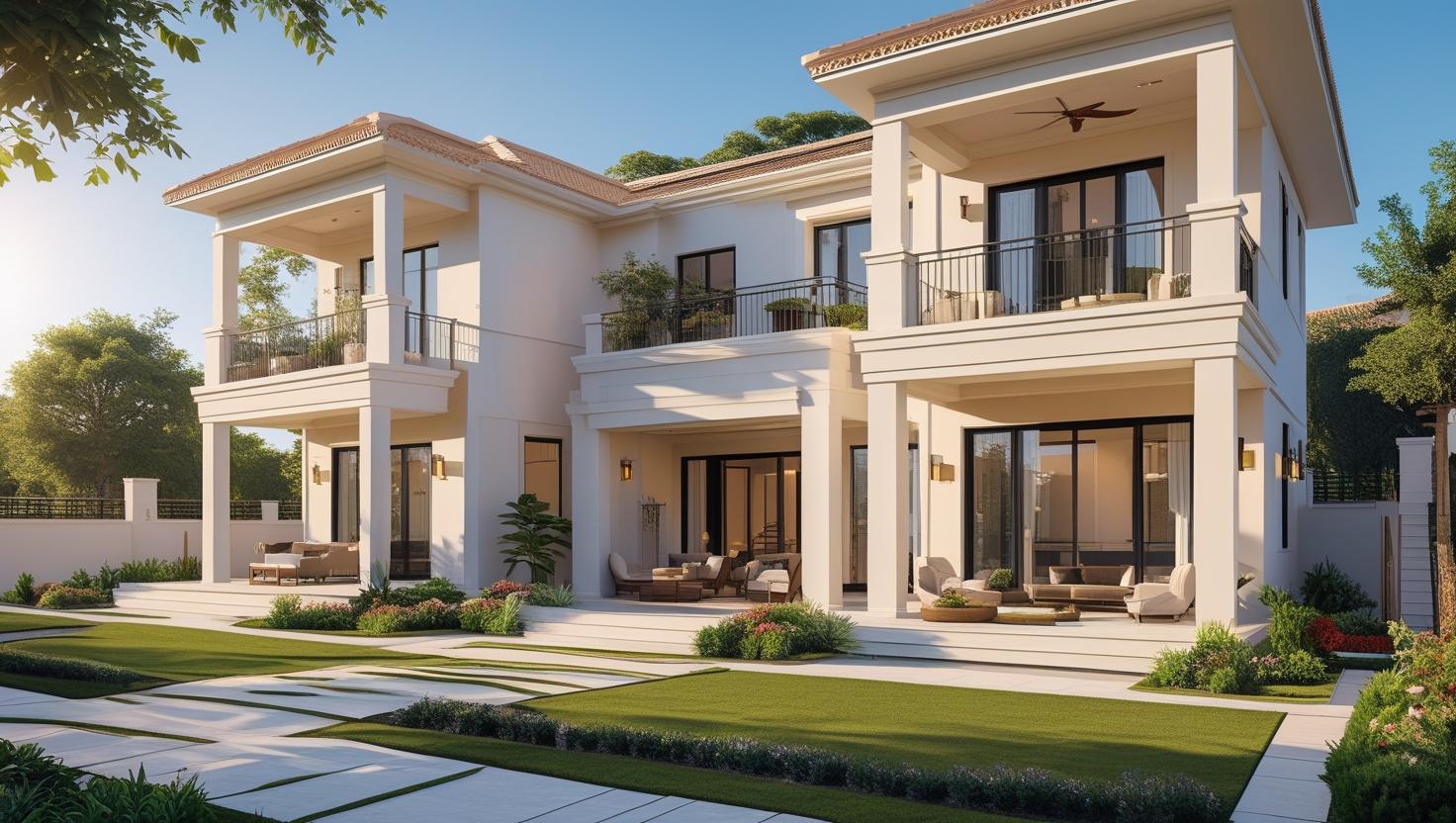 Residential Villa Construction Expert construction of 2- and 3-storey villas.