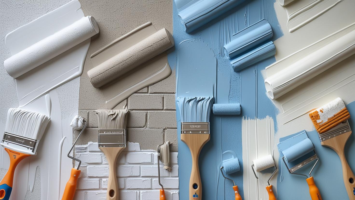 ⦁ Painting & Wall Finishing Premium internal and external wall and ceiling painting.