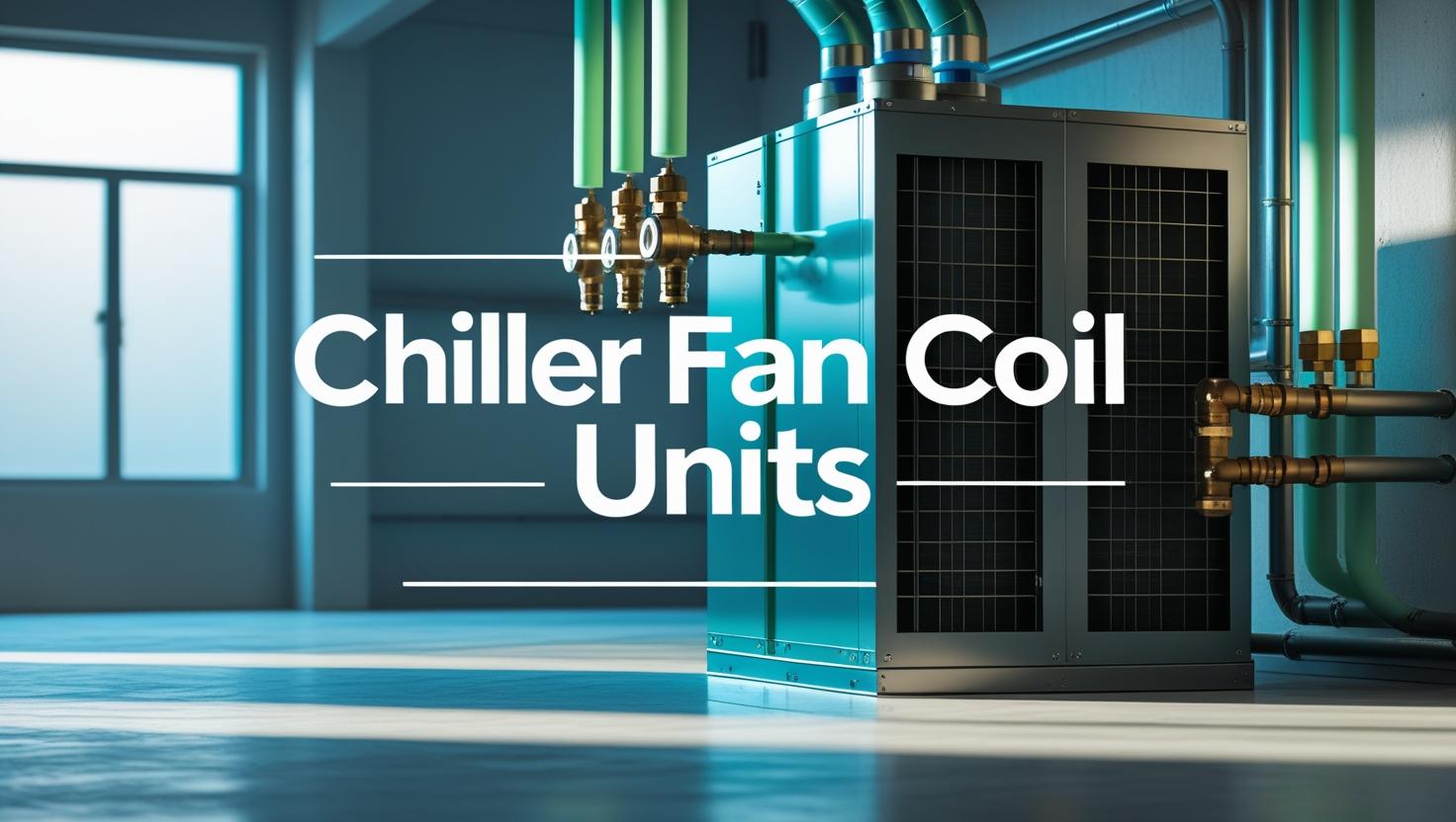 Chiller Fan Coil Units Full assembly with valve packages, ready for smooth integration.